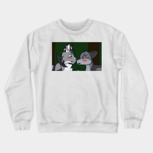 Twitcheyes and Cinderpelt Crewneck Sweatshirt